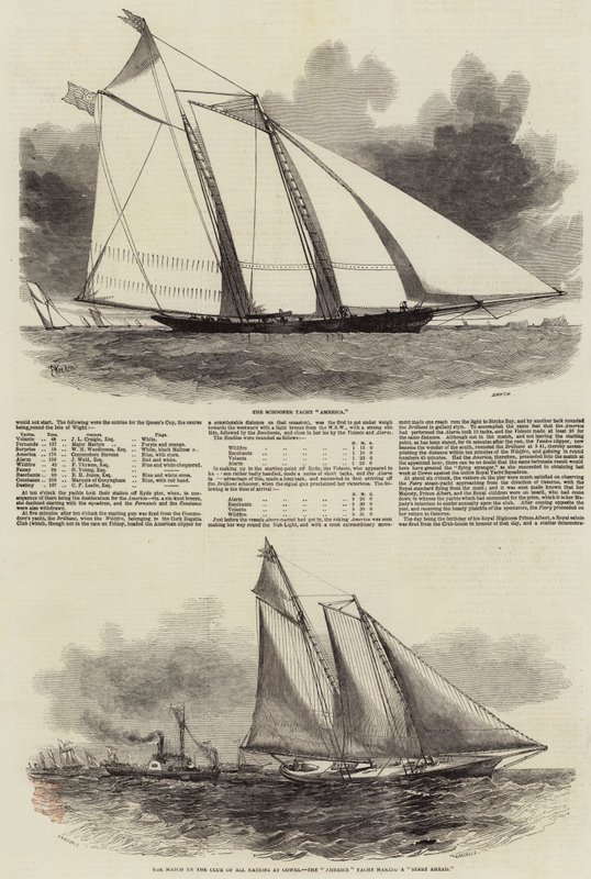 Regata del Escuadrón Real de Yates de Edwin Weedon