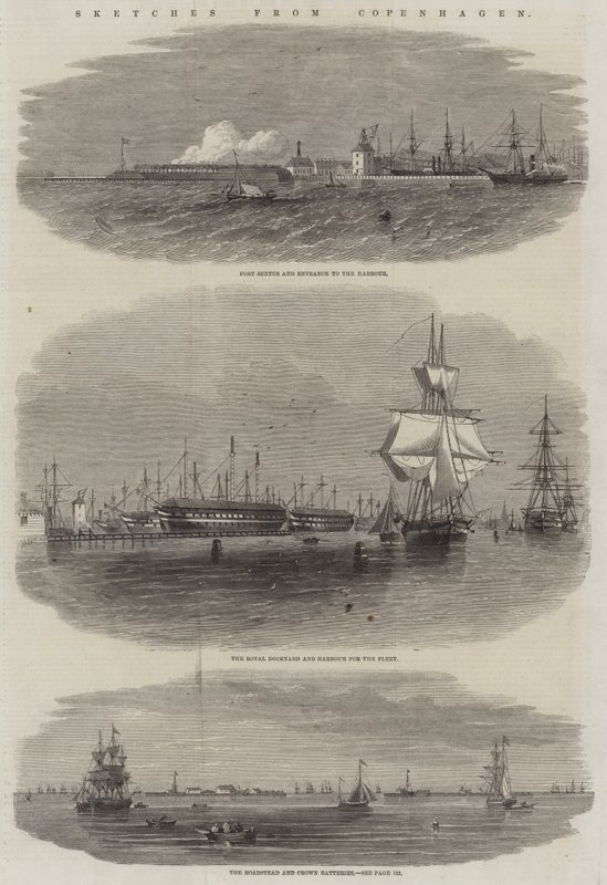 Bocetos de Copenhague de Edwin Weedon