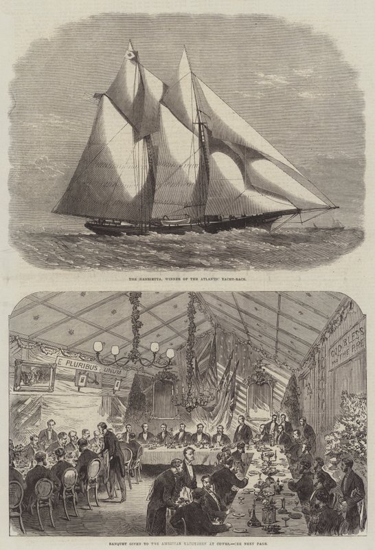 La carrera de yates del Atlántico de Edwin Weedon