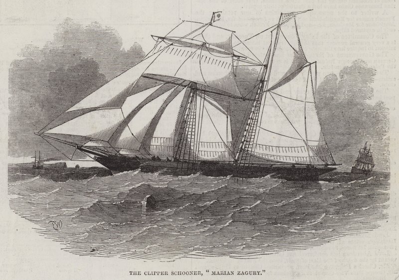 El Clíper Marin Zagury de Edwin Weedon