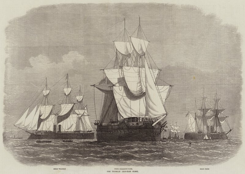 La flota acorazada prusiana de Edwin Weedon