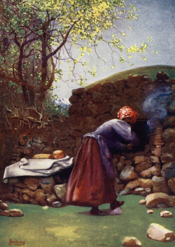 Córcega: Horno de pan, Aleria de Edwin Arthur Norbury
