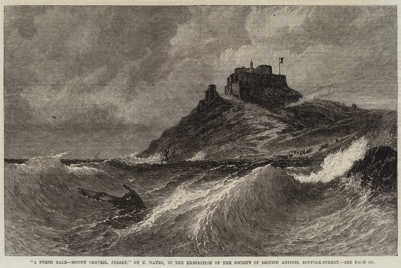 Un viento fresco, Monte Orgueil, Jersey de Edwin Hayes