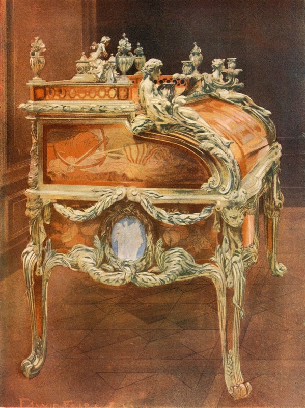 Bureau du Roi Louis XV de Edwin John Foley