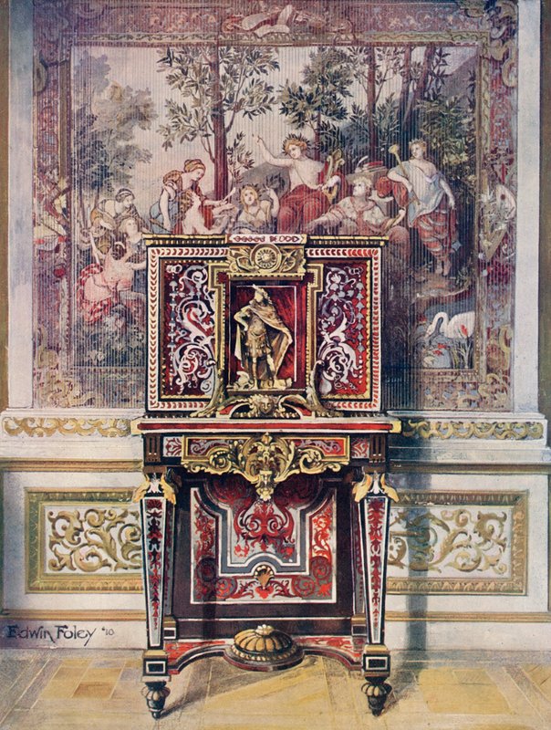 Cofre de matrimonio Boulle de Edwin John Foley