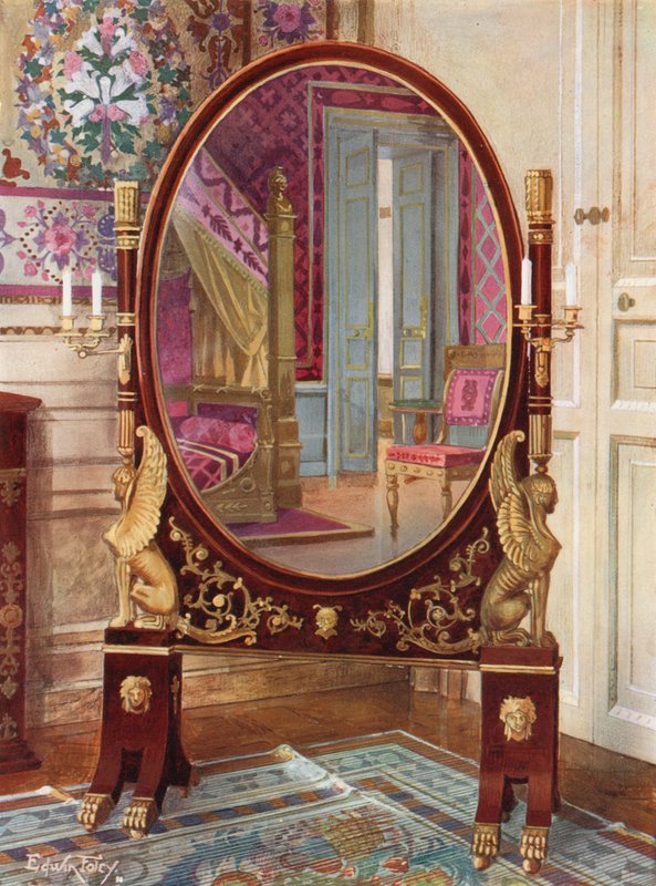 Psique y la cama de Napoleón I de Edwin John Foley