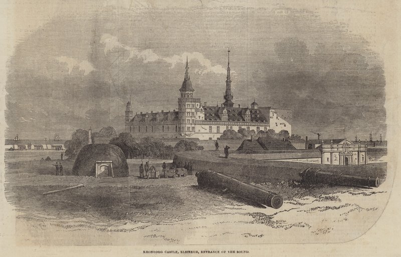 Castillo de Kronborg, Elsineur, entrada del sonido de Edwin Weedon