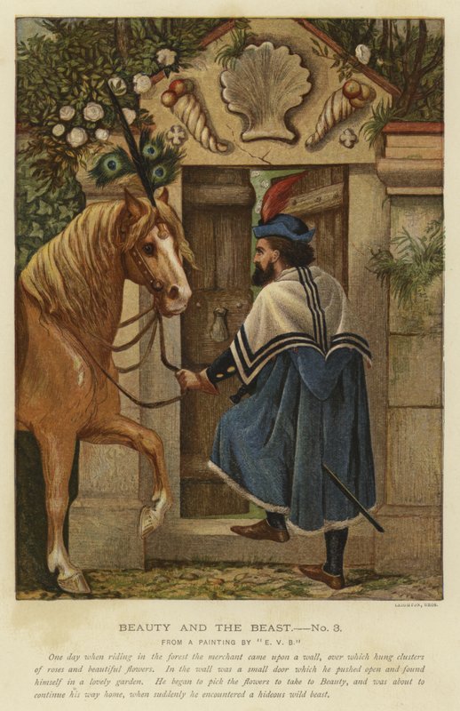 Escena de La Bella y la Bestia de Eleanor Vere Boyle