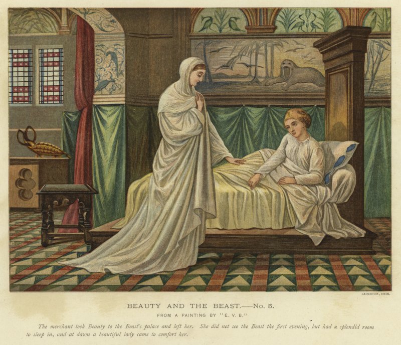 Escena de La Bella y la Bestia de Eleanor Vere Boyle