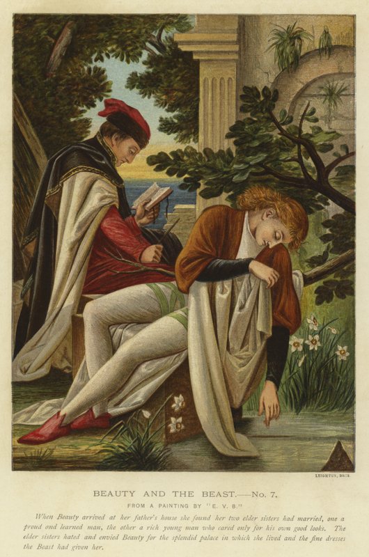Escena de La Bella y la Bestia de Eleanor Vere Boyle