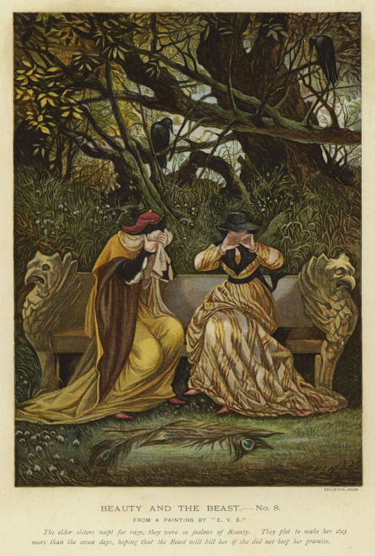 Escena de La Bella y la Bestia de Eleanor Vere Boyle
