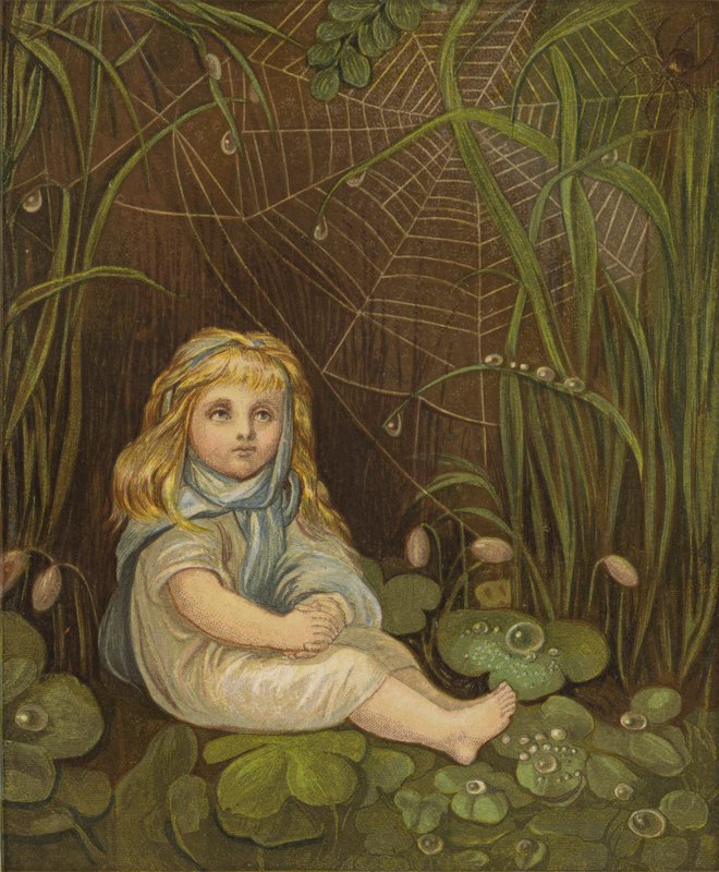 Las estrellas están muy, muy lejos (litografía en color) de Eleanor Fortescue Brickdale