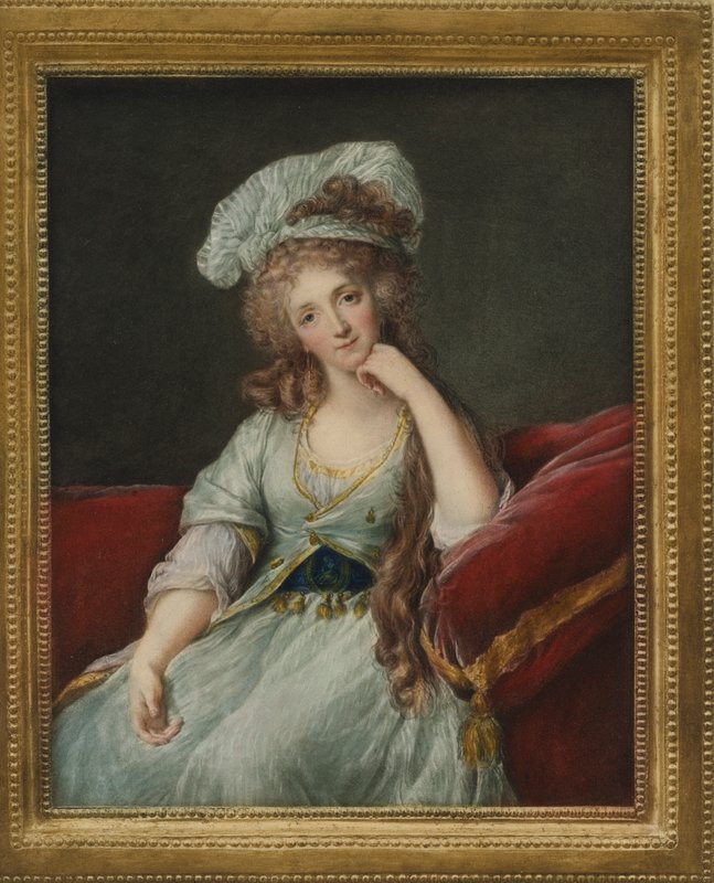 Retrato de Luisa María Adelaida de Borbón-Ponthièvre, Duquesa de Orleans de Elisabeth Louise after Vigee Lebrun