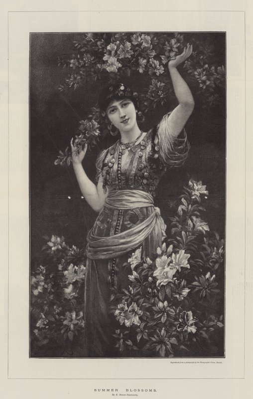 Flores de verano de Emile Eismann Semenowski
