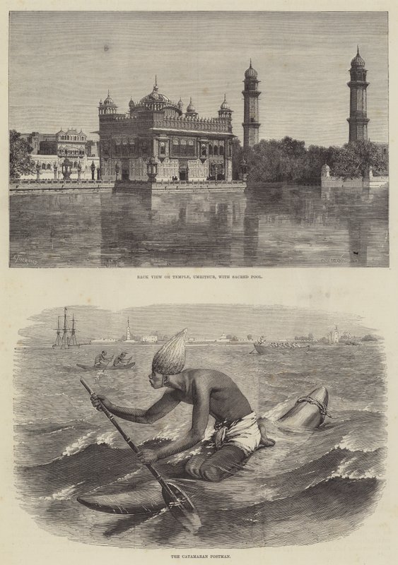 India y el Príncipe de Gales de Emile Theodore Therond