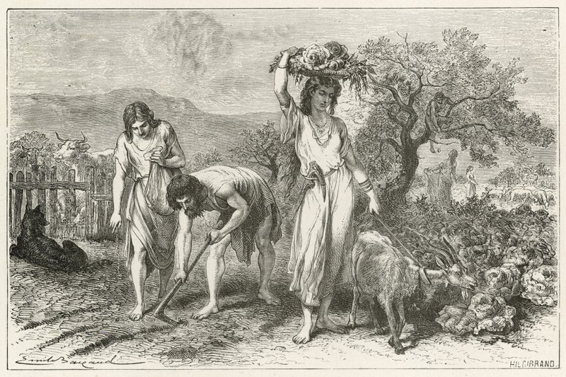 La cultura de los jardines en la época del bronce de Emile Antoine Bayard