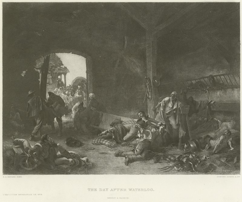 El día después de Waterloo de Emile Antoine Bayard