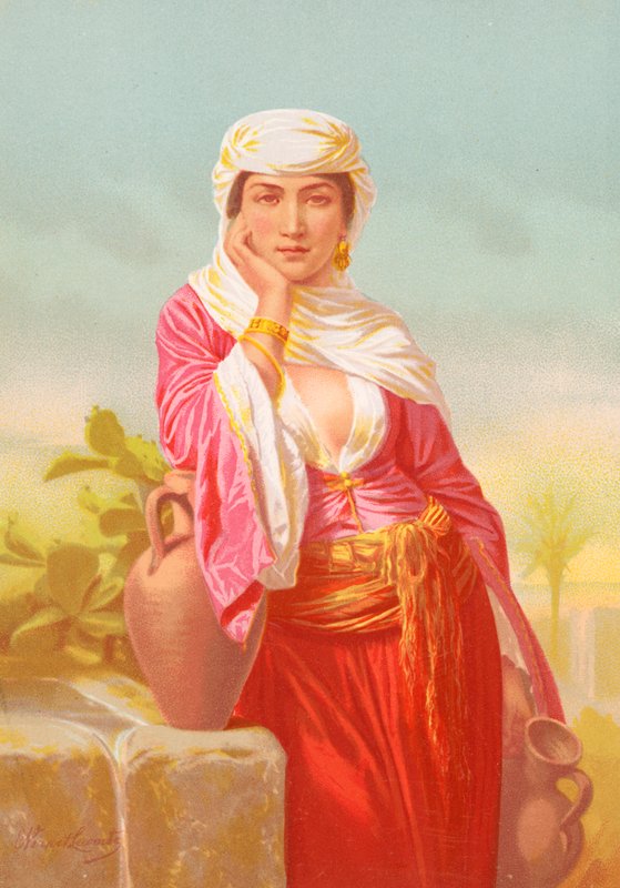 La Mujer de Samaria de Emile Jean Horace Vernet