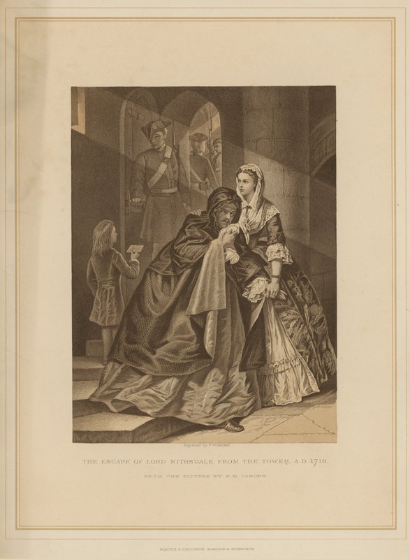 La fuga de Lord Nithsdale de la Torre de Londres de Emily Mary Osborn
