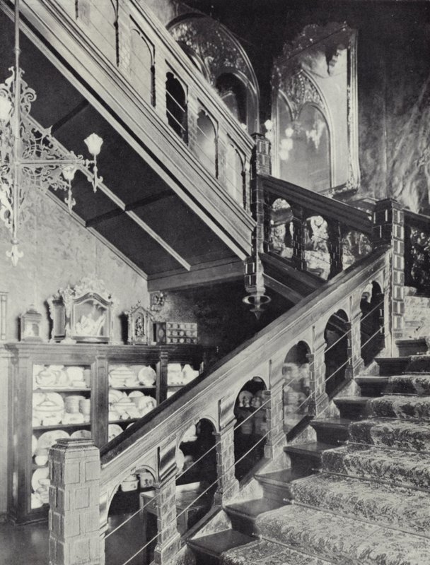 Kensington, Holland House, Escalera Principal, c 1607 de English Photographer