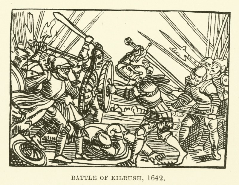 Batalla de Kilrush, 1642 de English School