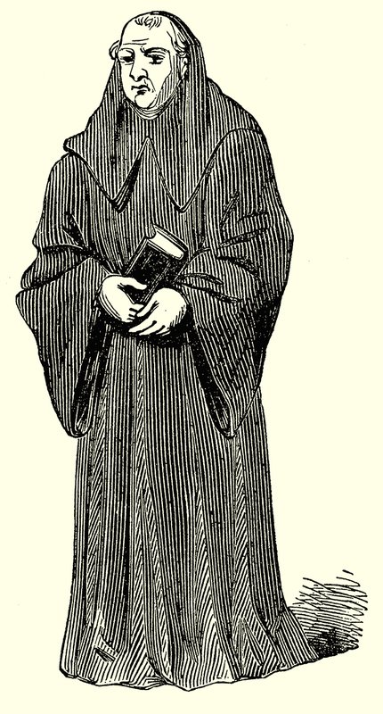 Monje benedictino de English School