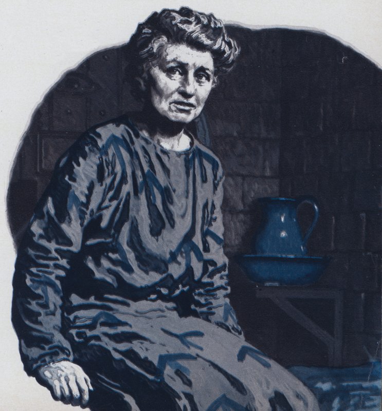 Emmeline Pankhurst en prisión de English School
