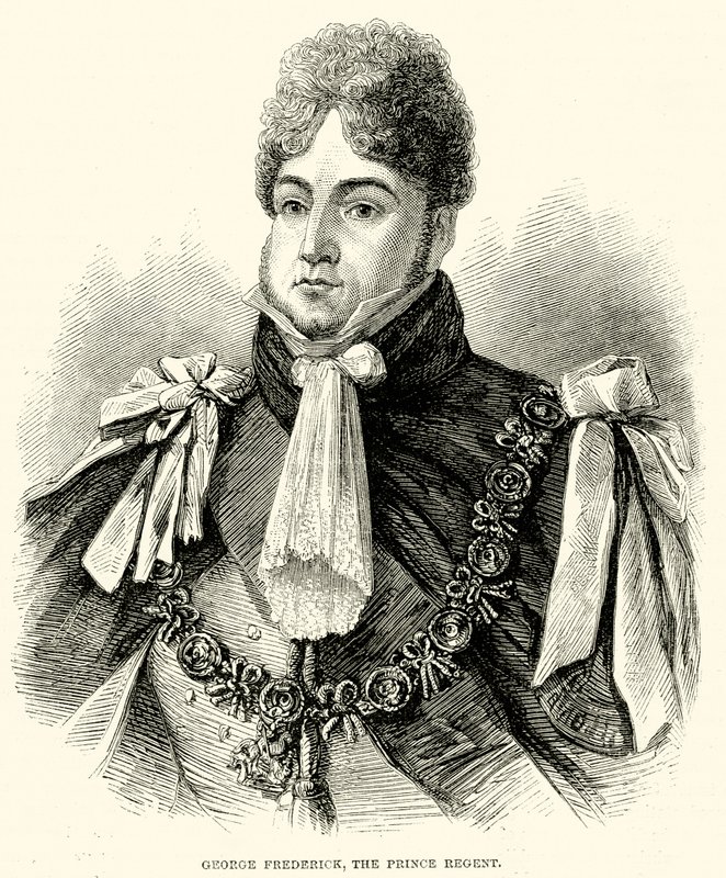 George Frederick, el Príncipe Regente de English School
