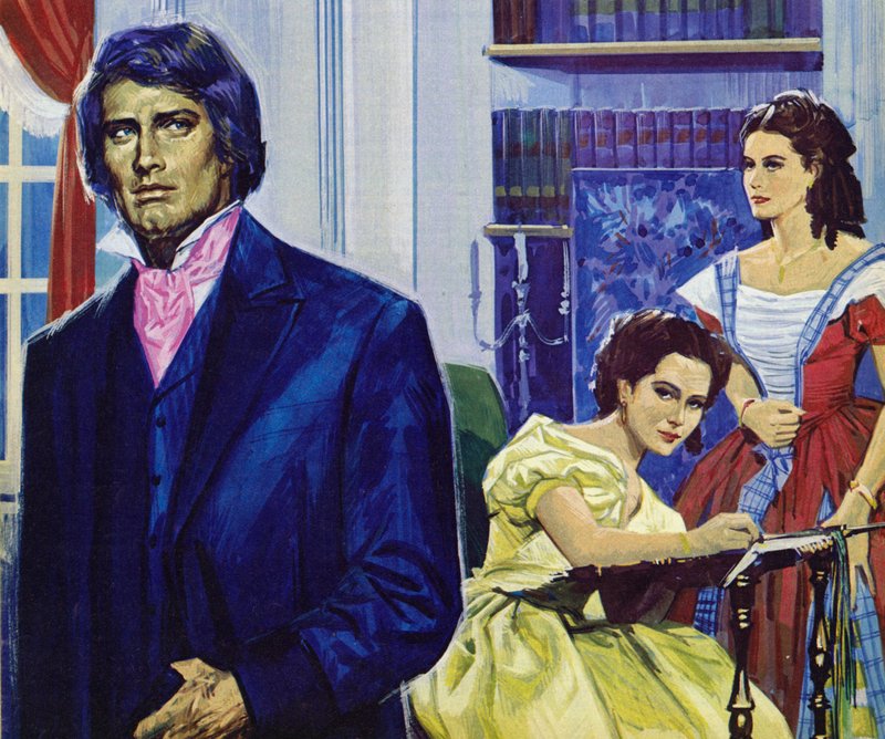 Ilustración para Cumbres Borrascosas de English School