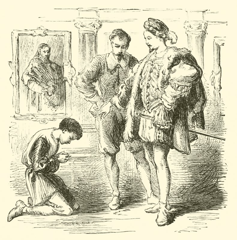 Juan De Pareja ante el Rey Felipe IV de España de English School