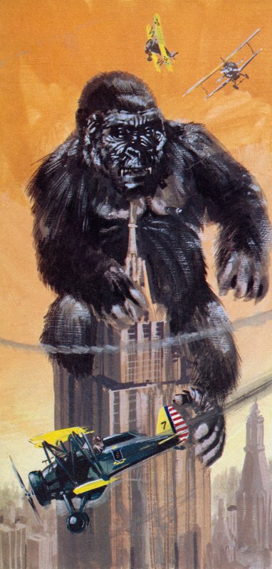 King Kong, en el que el papel del gigantesco simio que aterrorizó Nueva York fue interpretado por una pequeña muñeca de English School