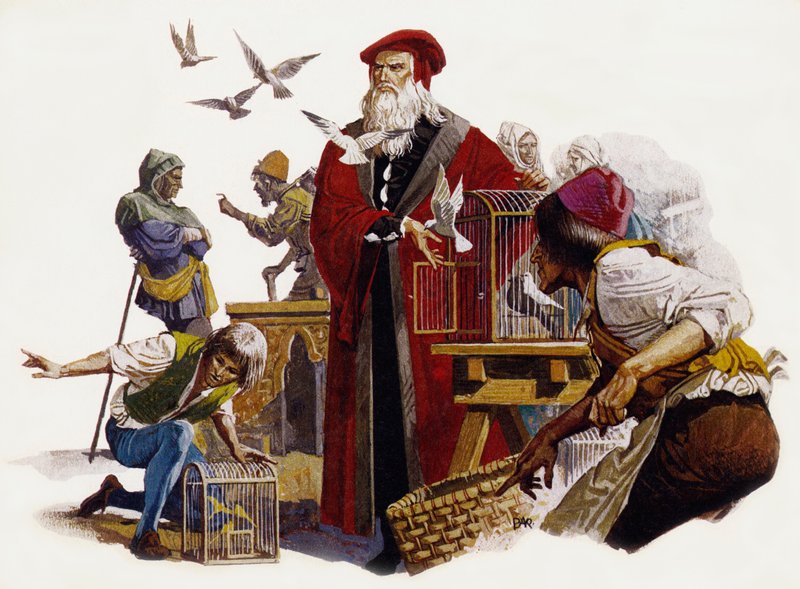 Leonardo Da Vinci de English School