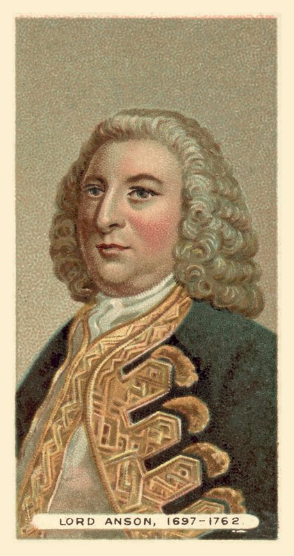 Lord Anson, 1697-1762 de English School