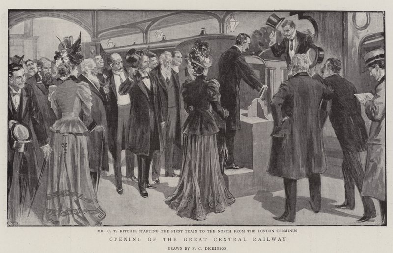 Apertura del Gran Ferrocarril Central de English School