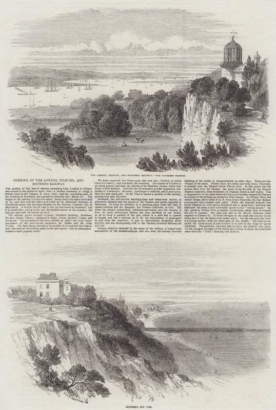Apertura del Ferrocarril de Londres, Tilbury y Southend de English School