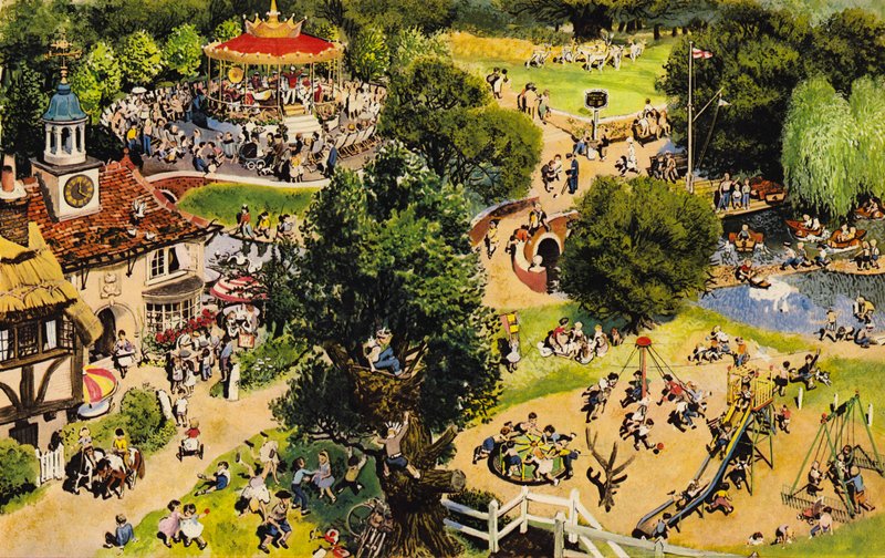 Parque, Inglaterra, años 60 de English School