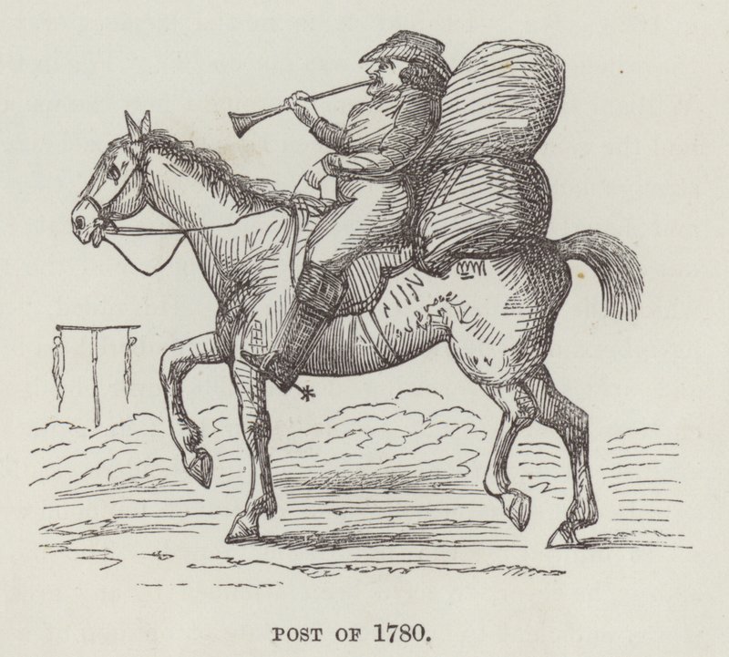 Correo de 1780 de English School