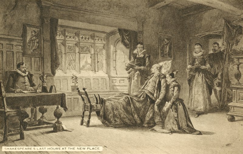 Las últimas horas de Shakespeare en el New Place de English School