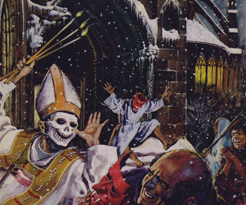 La Fiesta de los Locos en la Francia medieval, celebrada en Navidad de English School