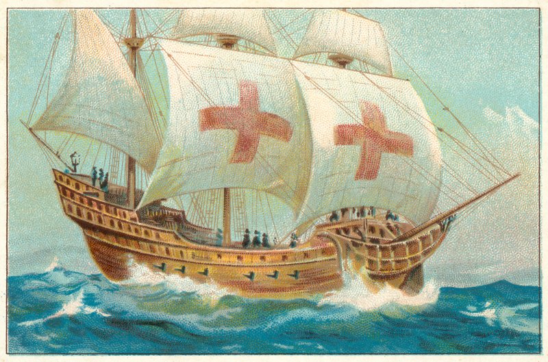 El Hind Dorado, buque insignia de Sir Francis Drake de English School