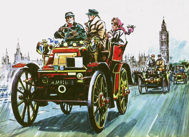 La carrera Londres-Brighton de English School