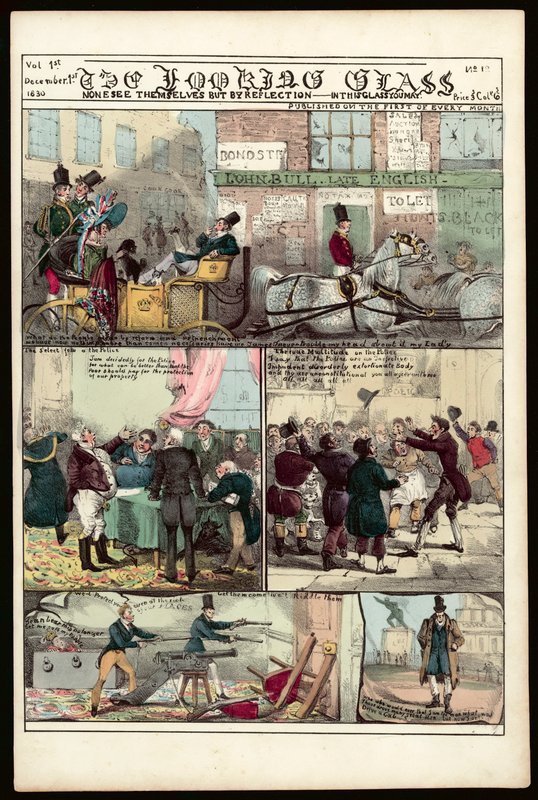 El espejo, 1 de diciembre de 1830 de English School