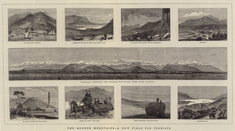 Las montañas de Mourne, un nuevo campo para turistas de English School