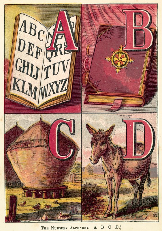 El Alfabeto de la Guardería, A, B, C, D de English School