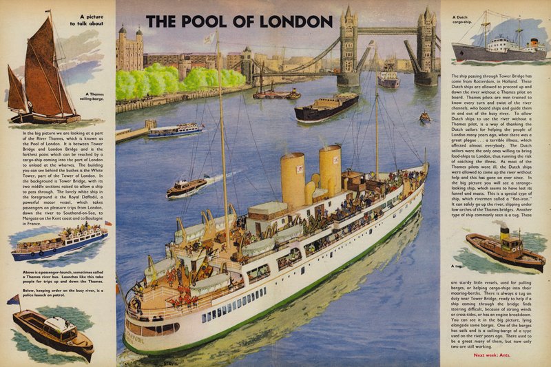 El estanque de Londres de English School