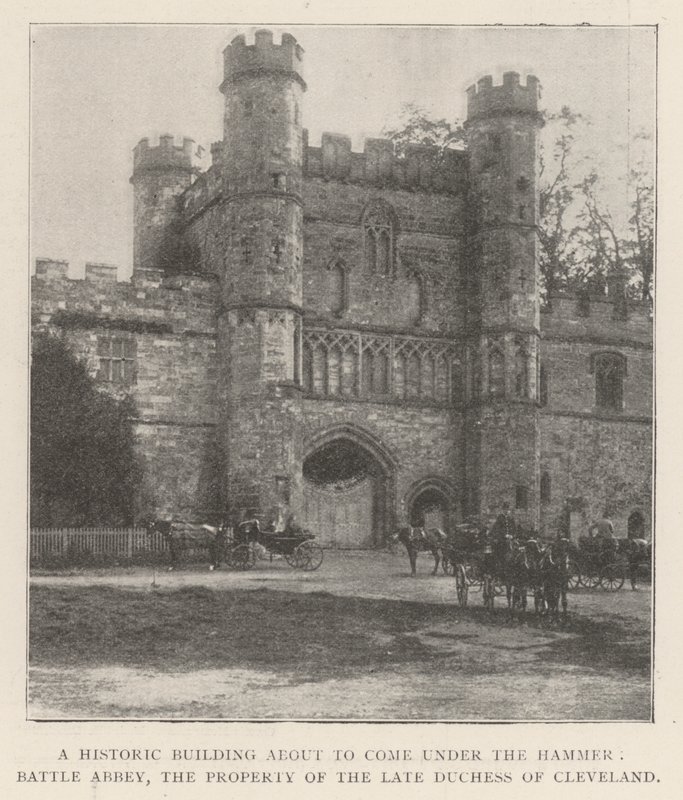Un edificio histórico a punto de ser subastado, Battle Abbey, propiedad de la difunta Duquesa de Cleveland de English Photographer