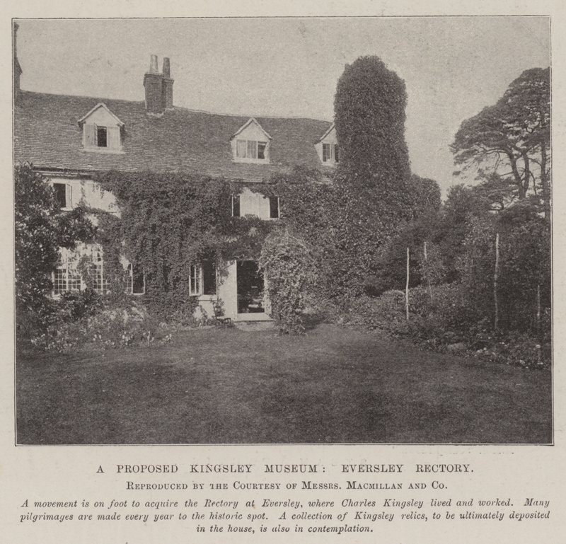 Un museo propuesto de Kingsley, rectoría de Eversley de English Photographer