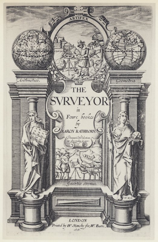 A Rathbone, El agrimensor, W Stansby para W Burre 1616 de English Photographer