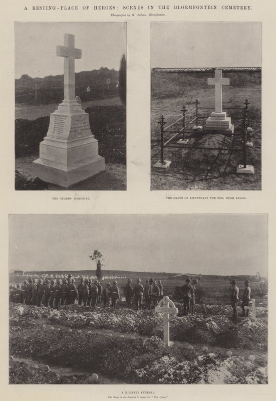 Un lugar de descanso de héroes, escenas en el cementerio de Bloemfontein de English Photographer