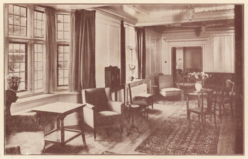 Una sala común en Crosby Hall, Cheyne Walk de English Photographer